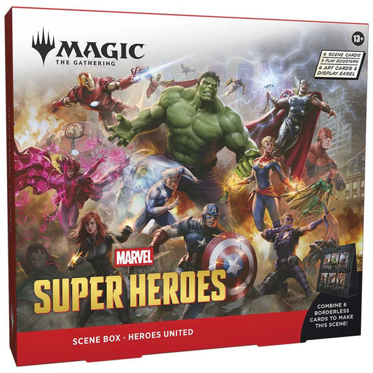Magic: The Gathering, Marvel Super Heroes Scene Box, Boxed Sealed