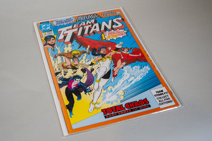 Teen Titans, Team Titans, Total Chaos, #1, DC, September 1992, Mirage Cover