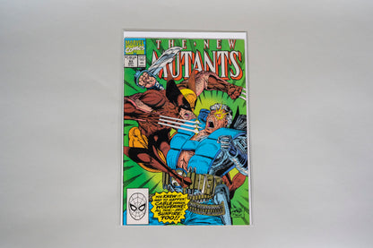 New Mutants, The New Mutants, #93, Marvel Comics, September 1990, Reprint, Direct Edition