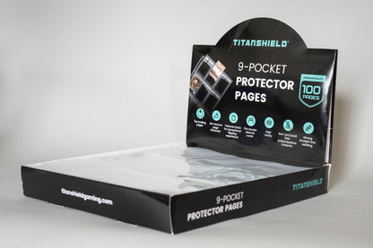 TitanShield - 9 Pocket Protector Pages - TCG Sleeve Pages