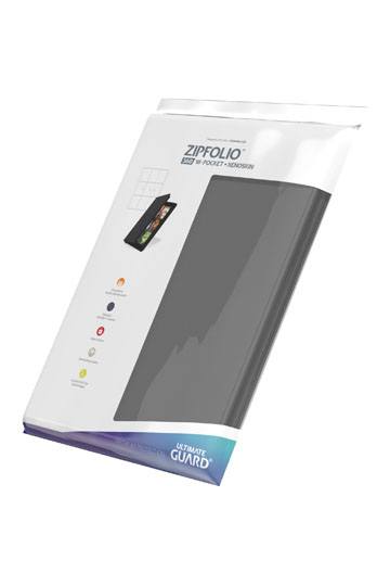 Ultimate Guard - Zipfolio 360 18-Pocket Xenoskin - Grey