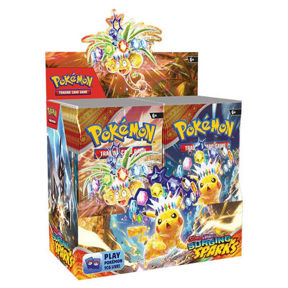 Pokémon, Surging Sparks, Scarlet & Violet, Booster Box, New Sealed