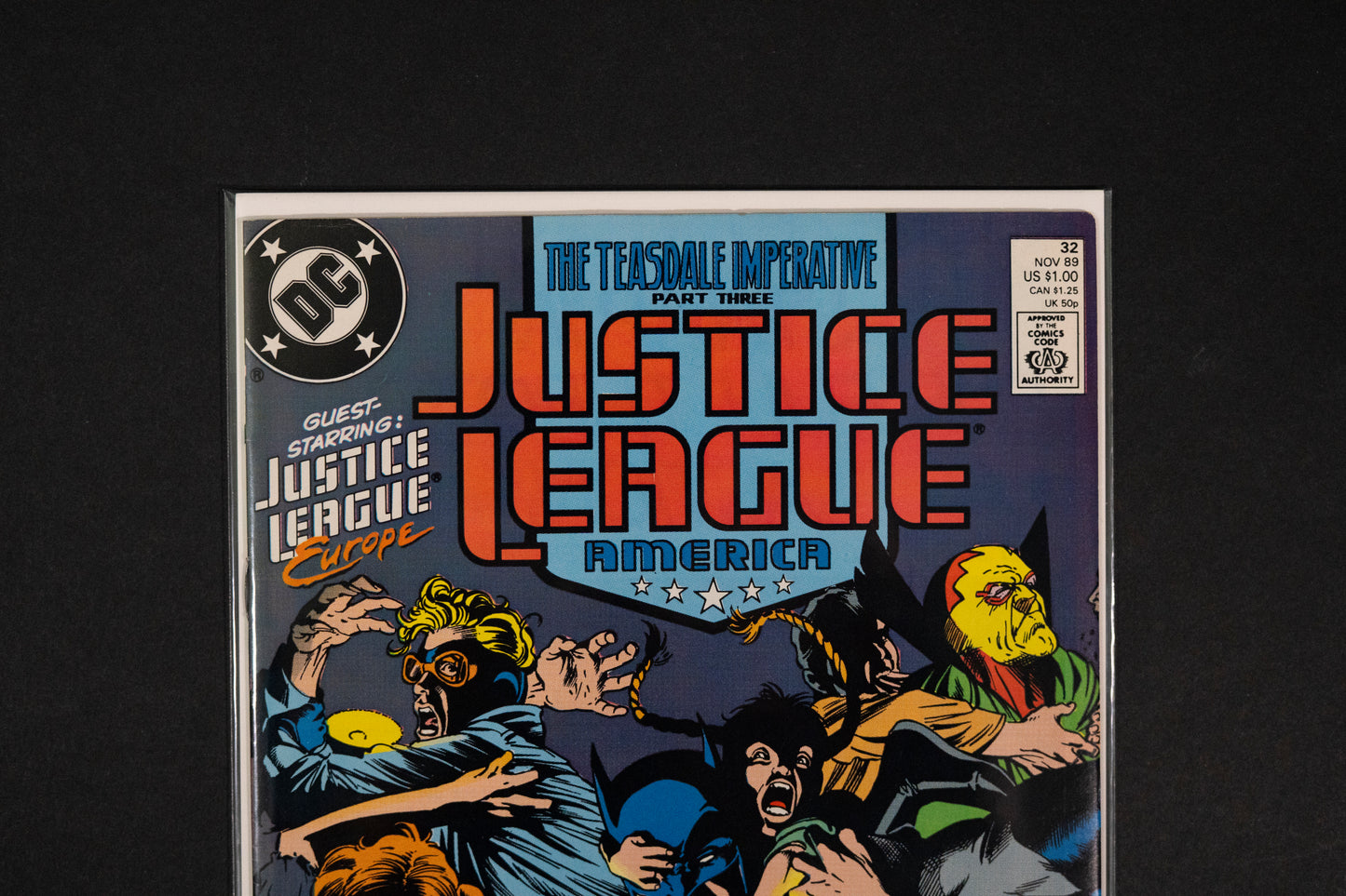 Justice League America, #32, DC Comics, 1989