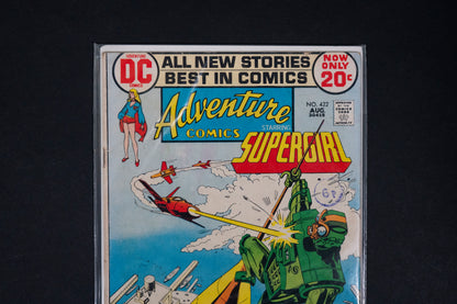 Adventure Comics, Supergirl, #422, DC Comics, 1972