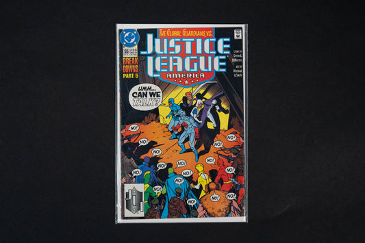 Justice League America, #55, DC Comics, 1991