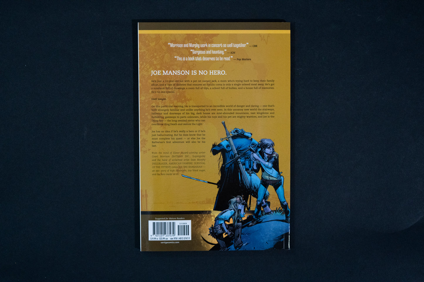 Joe the Barbarian, Vertigo, Grant Morrison & Sean Murphy, 9781401237479
