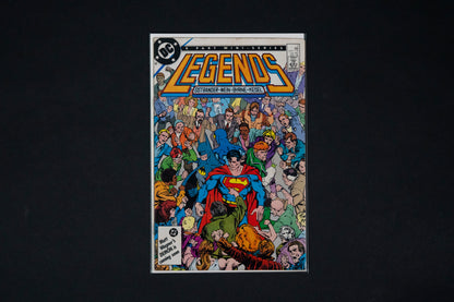 Legends, #2, DC Comics, 1986 (Pen Mark)