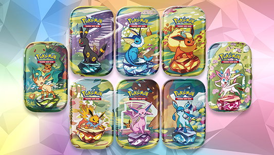 Pokémon, Scarlet & Violet Prismatic Evolutions, Mini Tin, New Sealed