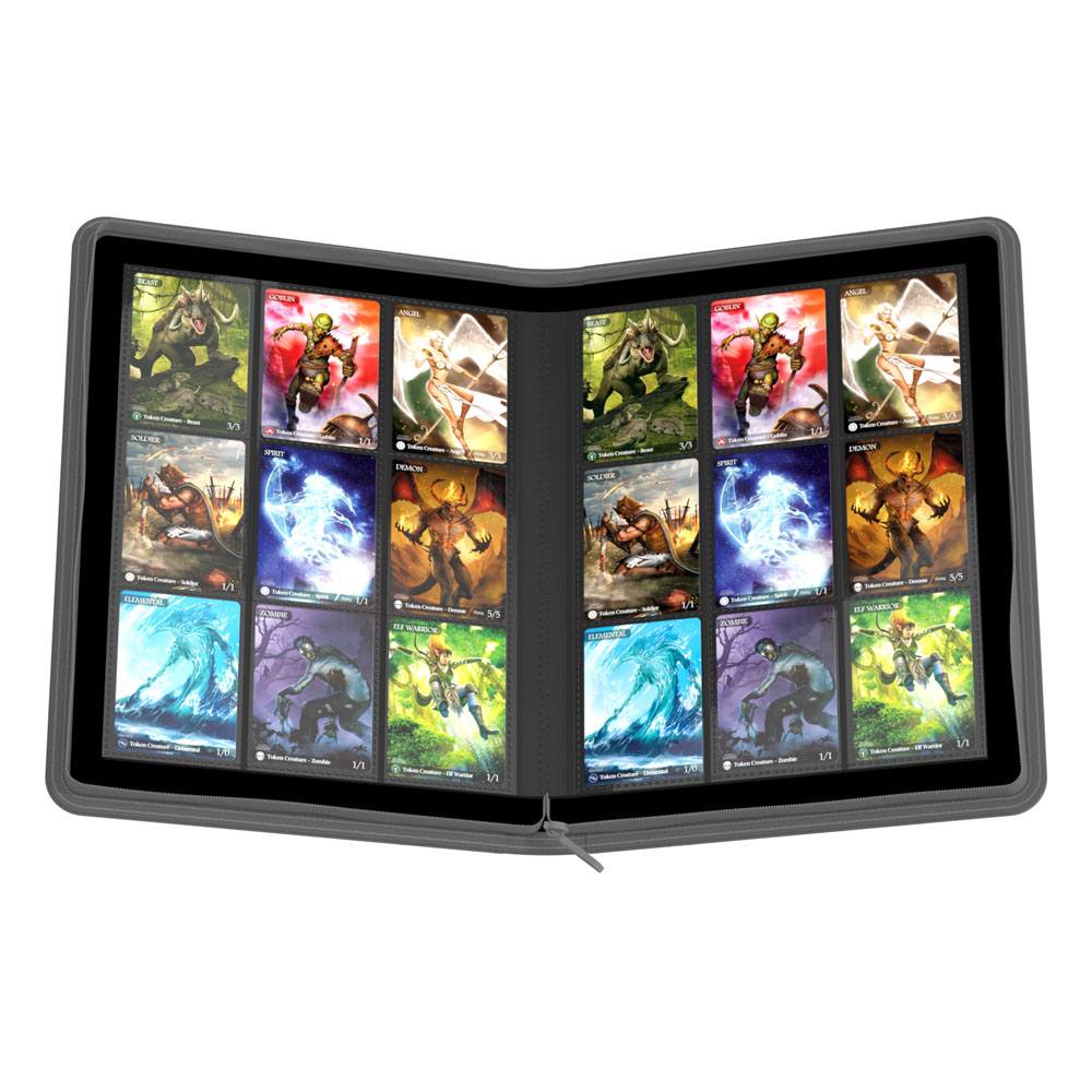 Ultimate Guard - Zipfolio 360 18-Pocket Xenoskin - Grey