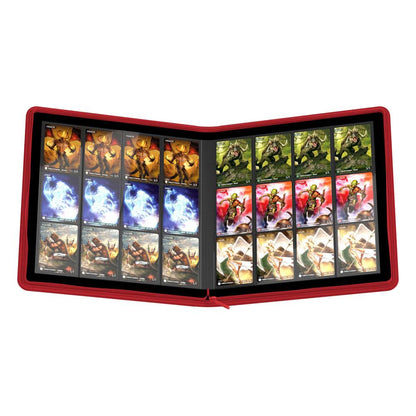 Ultimate Guard - Zipfolio 480 24-Pocket Xenoskin - Red