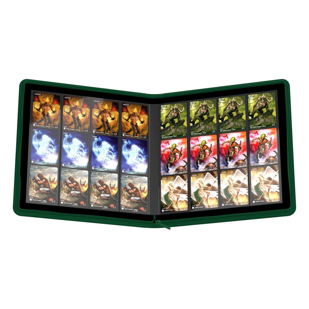 Ultimate Guard - Zipfolio 480 24-Pocket Xenoskin - Green